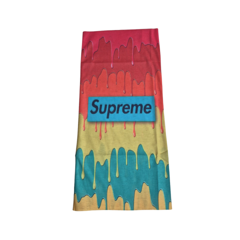 Baff Boyunluk Desen Renkli Supreme