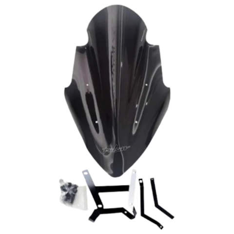 Bajaj Pulsar 200ns Ön Cam Siperlik Füme Rellax (2014-2024) – Estetik Ve Koruma Bir Arada