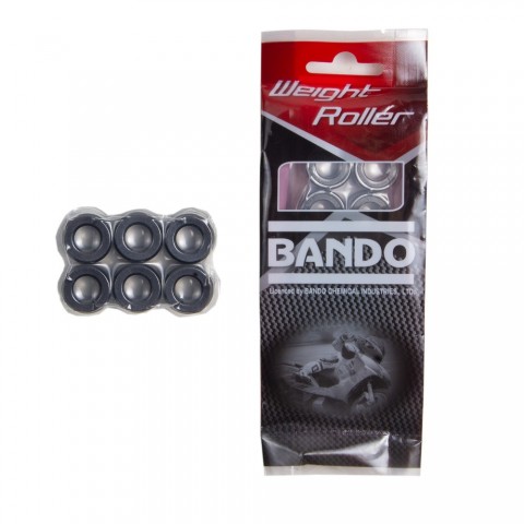 (bando) Orjinal (tahrik Seti) Baga Takımı 6'lı 23x18 (20gr) Weight Roller / Honda Forza 250 - 300 (2018-2024) / Yamaha Xmax 250 / 300 (2018-2025)