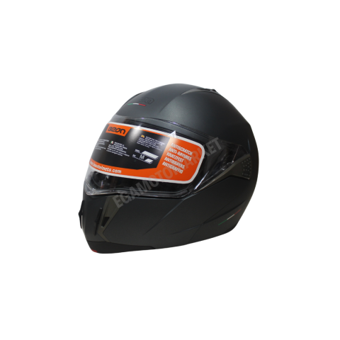 Beon Çene Açılır Füme Kask – Ece R22.05 Onaylı M Beden (57-58 Cm)