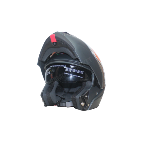 Beon Çene Açılır Füme Kask – Ece R22.05 Onaylı M Beden (57-58 Cm)