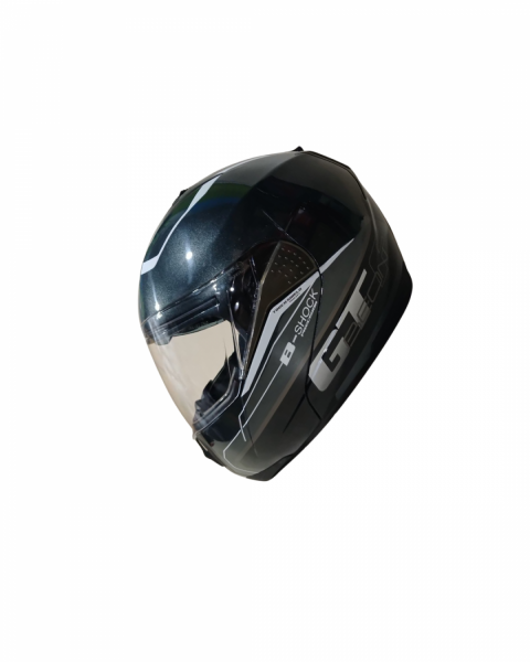 Beon Çene Açılır Vizörlü Kask B700 Gri , Siyah Gt