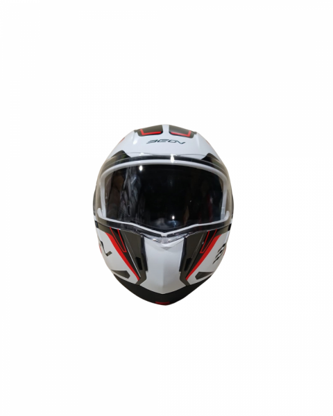 Beon Çene Açılır Vizörlü Kask B700 Siyah,kırmızı Aır Tek