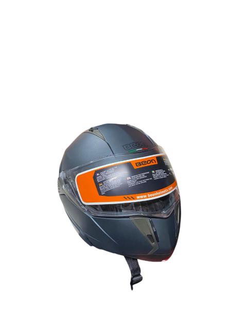 Beon Ece R22.05  M 57-58 Cm 1600 +/- 50g Çene Açılır Füme Kask