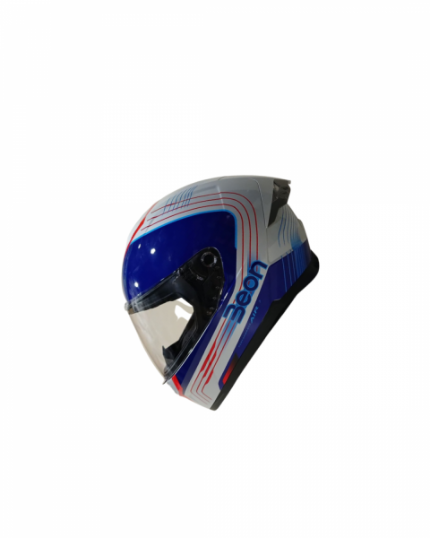 Beon Kapalı Kask (full Face) B507 Beyaz,mavi,kırmızı