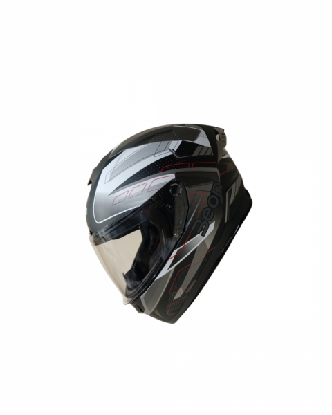Beon Kapalı Kask (full Face) B507 Siyah,beyaz,gri