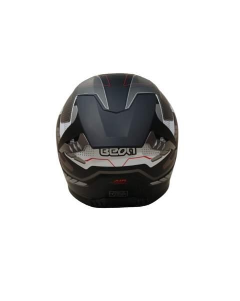 Beon Kapalı Kask (full Face) B507 Siyah,beyaz,gri
