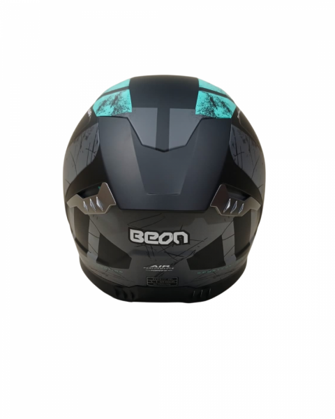 Beon Kapalı Kask (full Face) B507 Siyah,gri