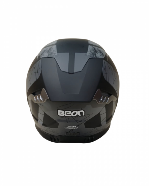Beon Kapalı Kask (full Face) B507 Siyah,gri
