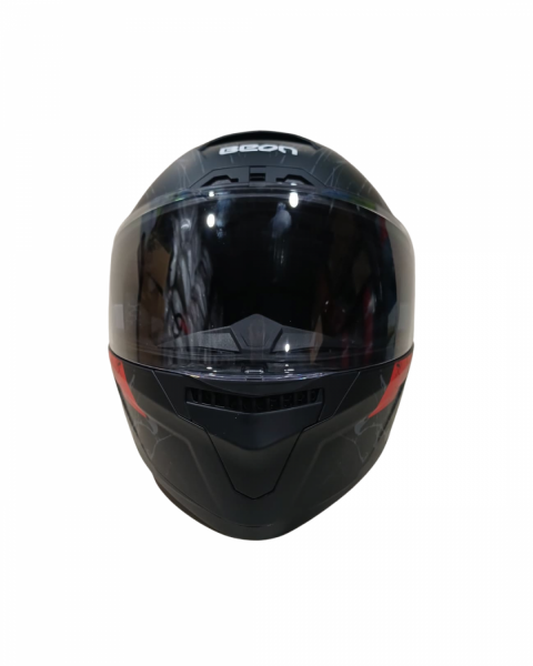 Beon Kapalı Kask (full Face) B507 Siyah,kırmızı,gri