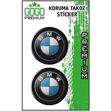 Bmw Koruma Takozu (2'li) Damla Sticker Seti