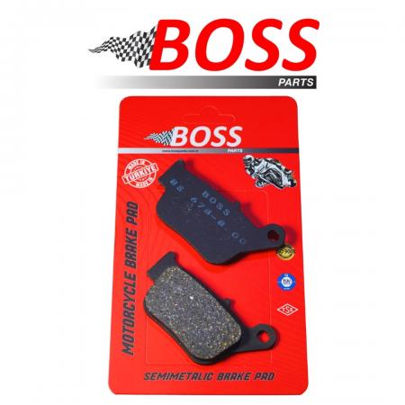 Boss Arka Fren Balatası - Yamaha Xmax 250 (2014-2017) Tek Pistonlu Model Bs678