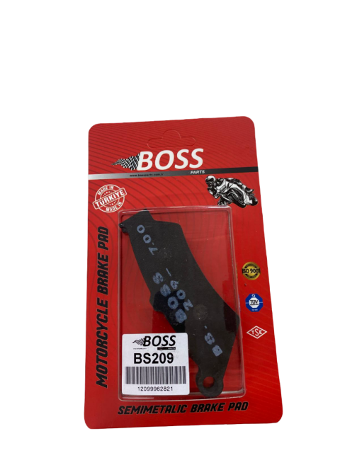 Boss Bs 209 (yarı Metalic) Fren Disk Balatası