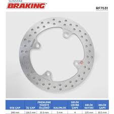 (braking) Honda Cbf 500 , 600 , 1000 Arka Fren Diski