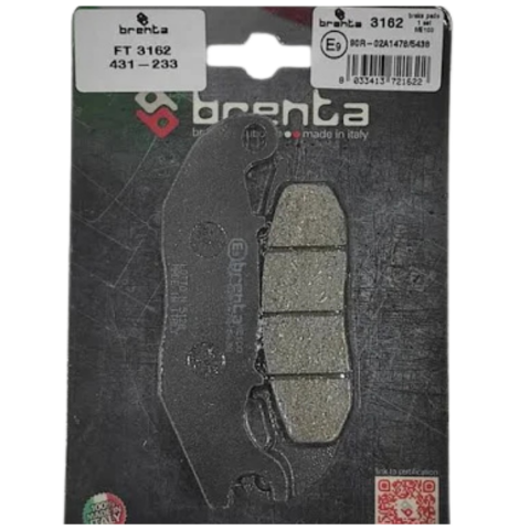 Brenta Ön Fren Balatası - Honda Crf 250l / 250 Rally, Piaggio Liberty 125 150, Medley 125 150