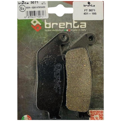 Brenta Ön Fren Balatası - Honda Forza 250 Adv 350, Cb 500, Cbr 250r, Nc 700 750 X, Yamaha Xmax 250 400, Xcity 250 (2010-2017)