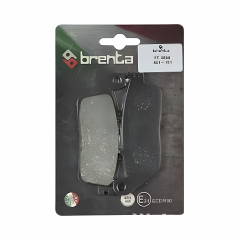 Brenta Organik Ön Fren Balatası - Honda Cb 600, Cbr 650f, Cb 650f, Cbf 600, Cbr 600f, Kymco Xciting 250 500, Suzuki Gsx R 250 600, Inazuma 250, Kawasaki Z750 Z800