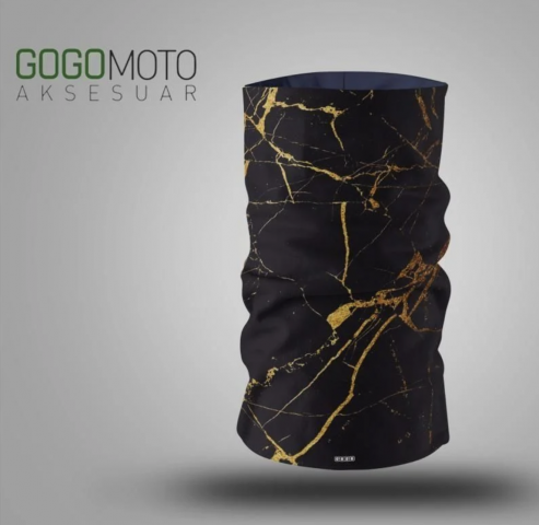 Buff Boyunluk Gold Çizgi