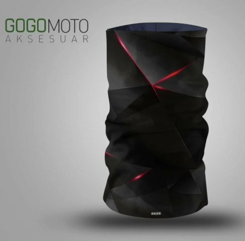 Buff Boyunluk Kırmızı Çizgi