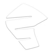 Calibrex Yamaha Mt09 Knee Pads (2013-2020) Beyaz Tank Pad