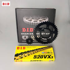 Cf Moto 250nk / 250sr Zincir Ve Dişli Seti (dıd) Orjinal (250cc) Gold / (2018-2025) Vx3 14t/40t