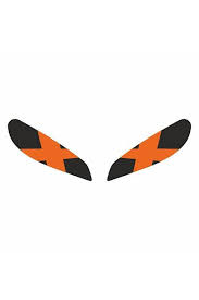Cf Moto 250sr Far Sticker Seti X Turuncu 2020-2025