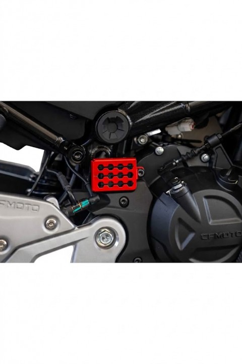 Cf Moto 450sr Arka Fren Hidrolik Koruma Kırmızı (2023-2025)