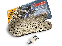 (cz) 525 - 120l (gold) Motosikelt Zinciri O-ringli