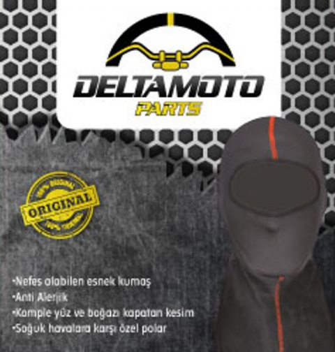 Delta Polar Balaklava Esnek Termal Kumaş (soğuk Havalara Karşı Özel)