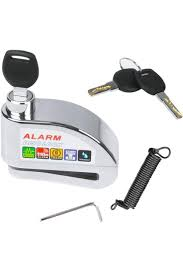 Disk Kilidi Çelik Hatırlatma Kablolu Alarm (dısc Lock)