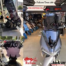 Falcon Trex 188 Arora Beatrix 150 Ön Cam Siperlik Aparatlı 65cm Rellax