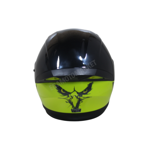 Fazer Helmets Ego 29 Glossy Flourosan Yellow Çene Açılır Kask – Siyah,flurosan Sarı Güneş Vizörlü, Ce