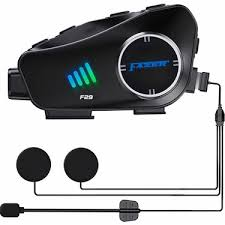 (fazer Kameralı) F-29 Kask Bluetooth Kulaklık (interkom)