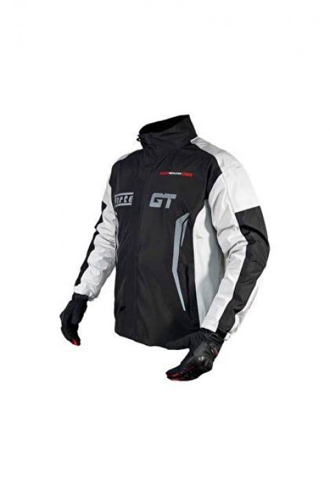 Forte Gt 2001140 Taş Siyah-beyaz Yağmurluk Takım