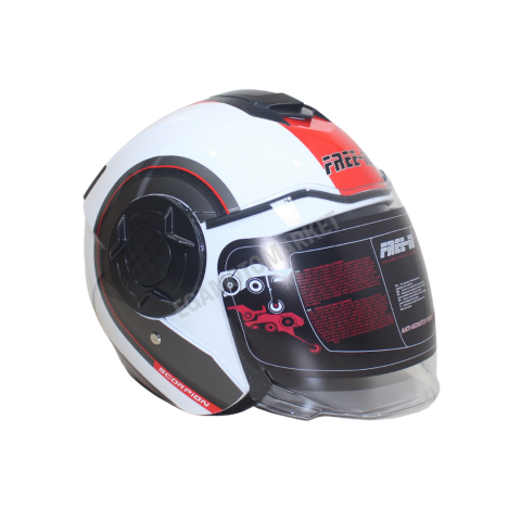 Freem Fr-665 Circle Çene Açılır Kask – Güneş Vizörlü, Ce