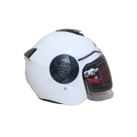 Freem Fr-665 White Çene Açılır Kask – Güneş Vizörlü, Ce
