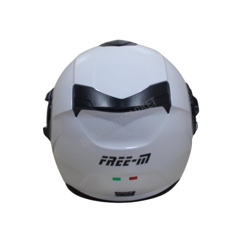 Freem Fr-665 White Çene Açılır Kask – Güneş Vizörlü, Ce