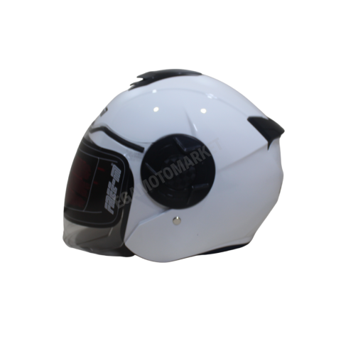 Freem Fr-665 White Çene Açılır Kask – Güneş Vizörlü, Ce