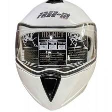Freem Fr-961 White Çene Açılır Kask – Güneş Vizörlü, Ce