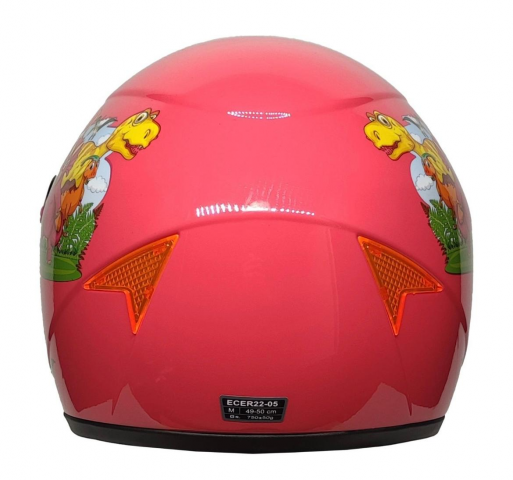 Freem Helmets Çocuk Kaskı Full Face (child Helmet) Dino Pink