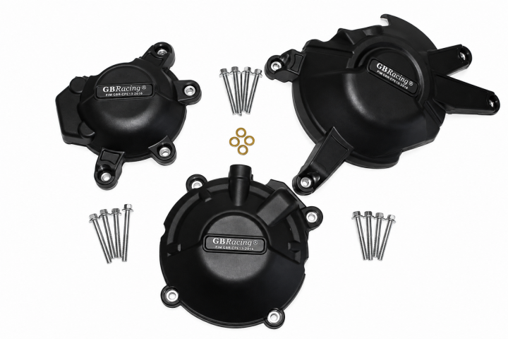 (gb Racing) Honda Cb 650f - Cbr 650f - Cbr 650r Motor Koruma Kapakları Takım (2014-2020)