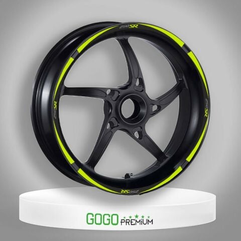 (gogo) Cf Moto 250sr Sarı 1 Set Jant Şeridi - 002