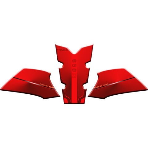 (gogo) Honda Cbr 650r Tankpad Seti (kırmızı) 002 (2025-2026)