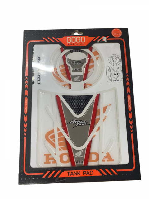 Gogo Honda Crf 1000l Africa Twin Tank Pad Kırmızı Beyaz (2016-2019)