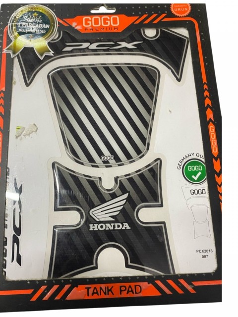 Gogo Honda Pcx 125 Gri Siyah Tankpad (2018-2020)
