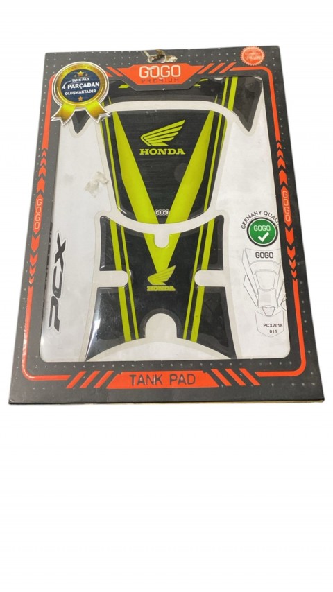 Gogo Honda Pcx 125 Sarı Siyah Tankpad (2018-2020)