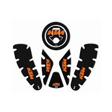 Gogo Ktm Rc 125 200 250 390 Racing Turuncu Siyah Tank Pad (2011-2016)