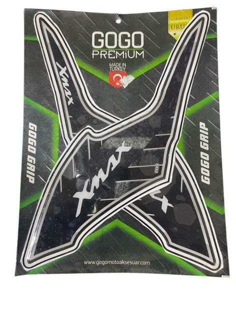 Gogo Premium Yamaha Xmax 250 300 Yan Pad Siyah Beyaz (2018-2022)