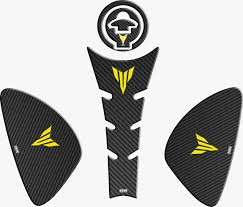 Gogo Yamaha Mt25 Sarı Carbon Siyah Tank Pad 2014-2018