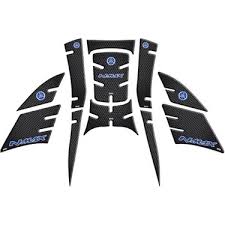 Gogo Yamaha Nmax 125 155 Mavi Siyah 11 Parça Set Tank Pad (2021-2024)
